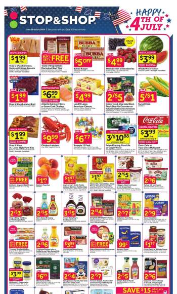 Stop & Shop Flyer - 06/28/2024 - 07/04/2024.