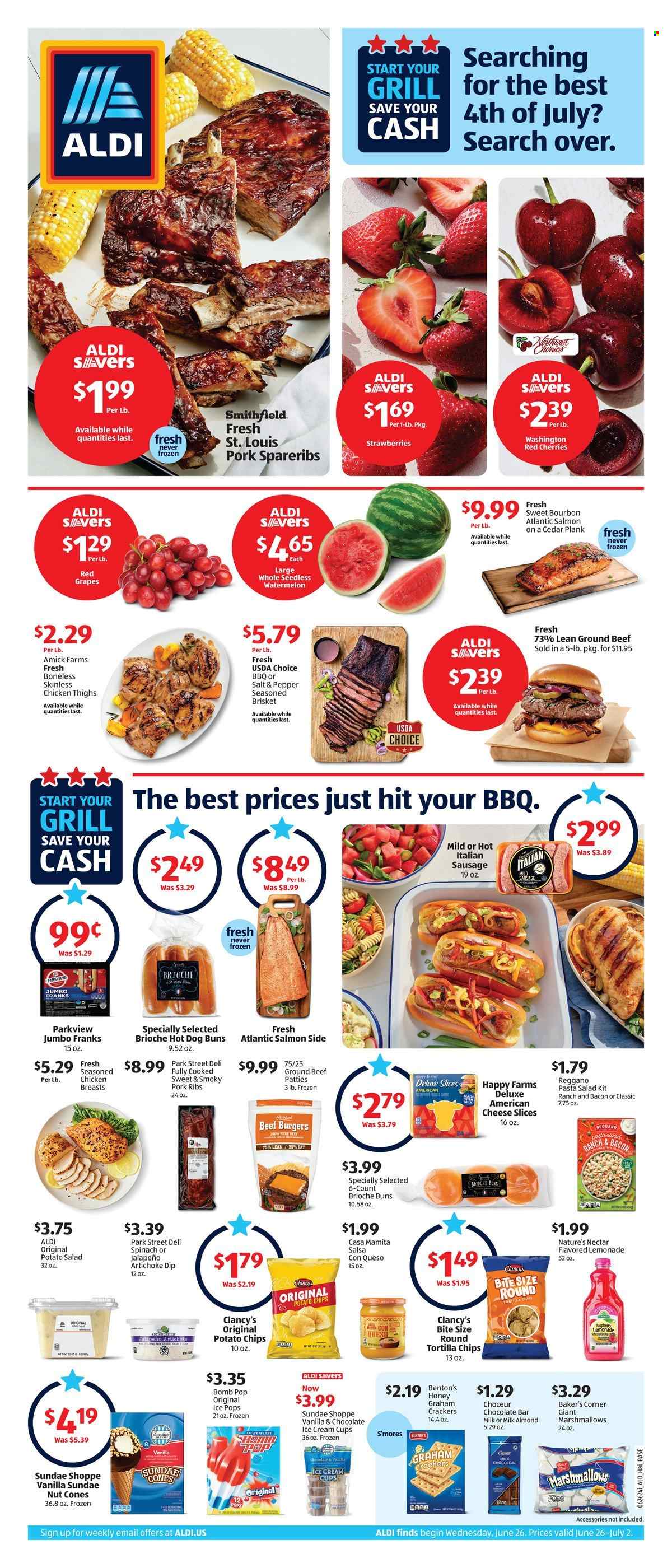ALDI ad - 06/26/2024 - 07/02/2024. Page 1