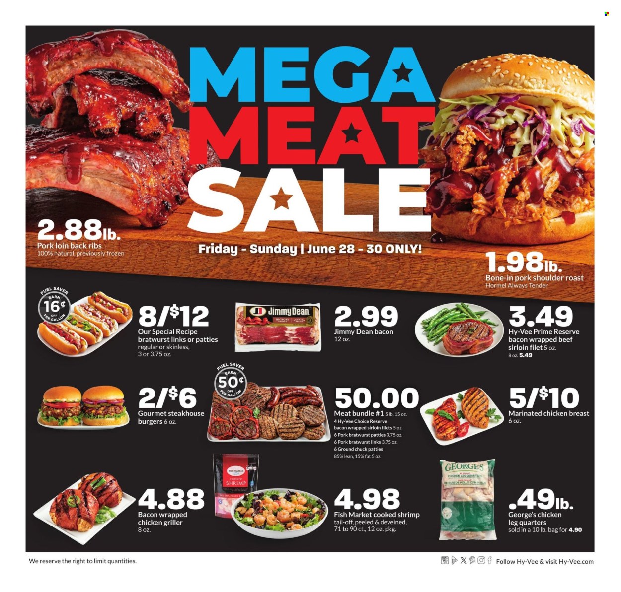 Hy-Vee ad - 06/28/2024 - 06/30/2024. Page 1