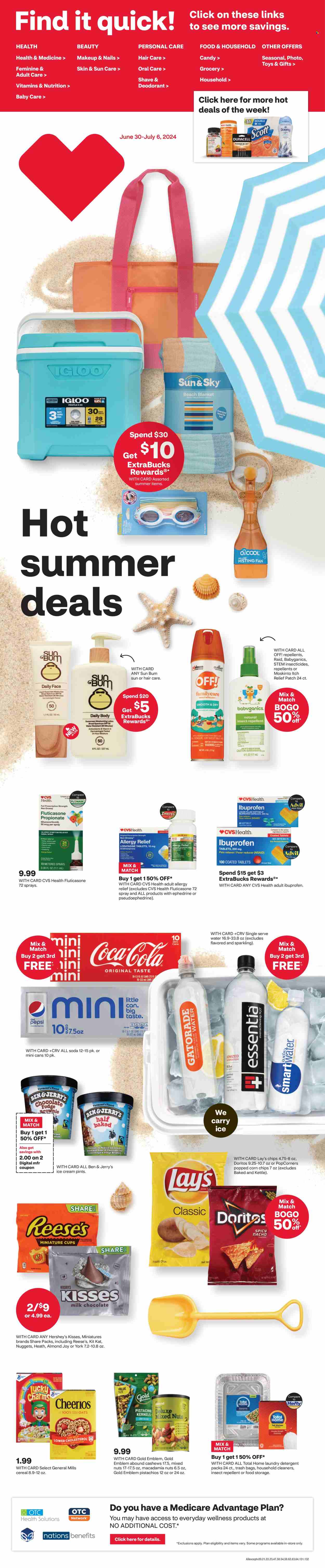 CVS Pharmacy ad - 06/30/2024 - 07/06/2024. Page 1