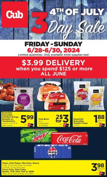 Cub Foods Flyer - 06/28/2024 - 06/30/2024.