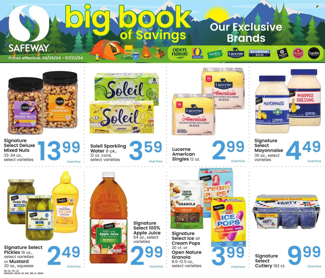 Safeway ad - 06/26/2024 - 07/22/2024. Page 1