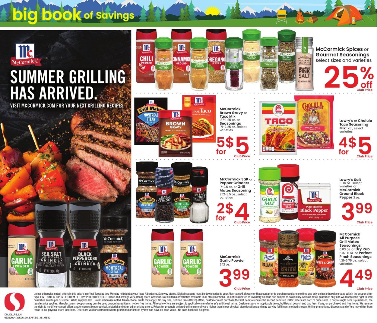 Safeway ad - 06/26/2024 - 07/22/2024. Page 15