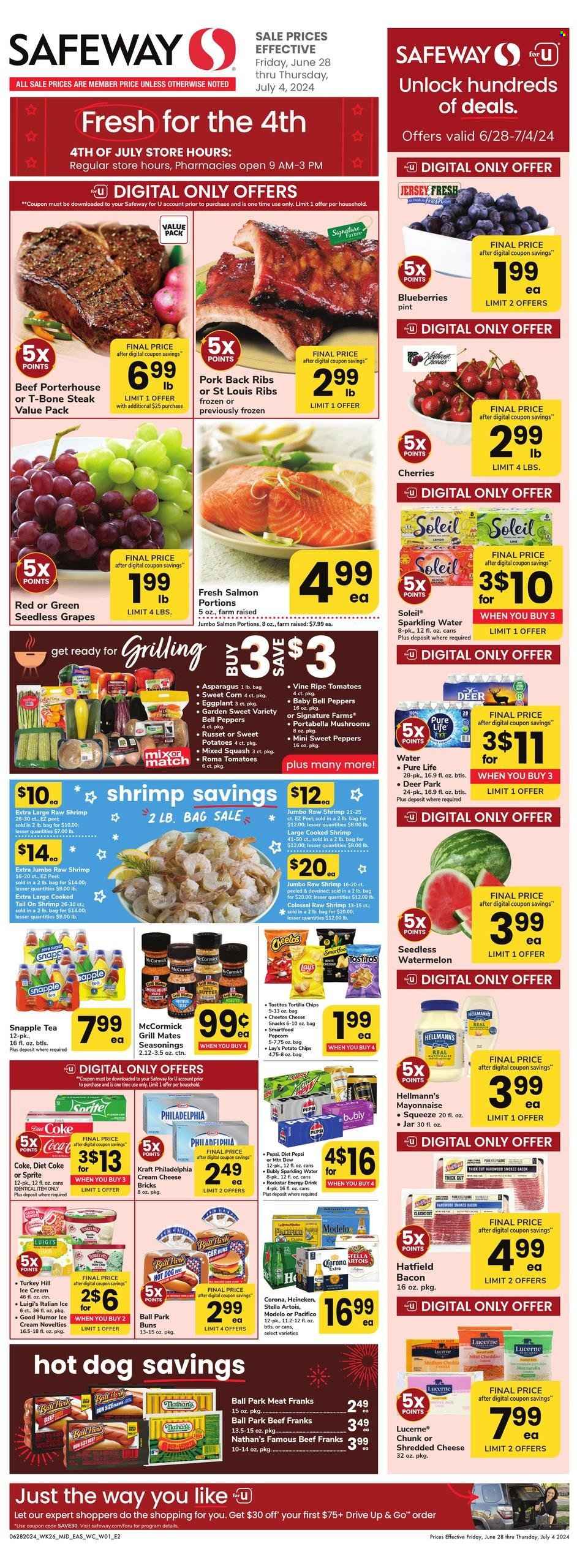 Safeway ad - 06/28/2024 - 07/04/2024. Page 1