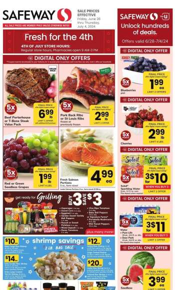 Safeway Flyer - 06/28/2024 - 07/04/2024.