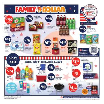 Family Dollar Flyer - 06/30/2024 - 07/06/2024.