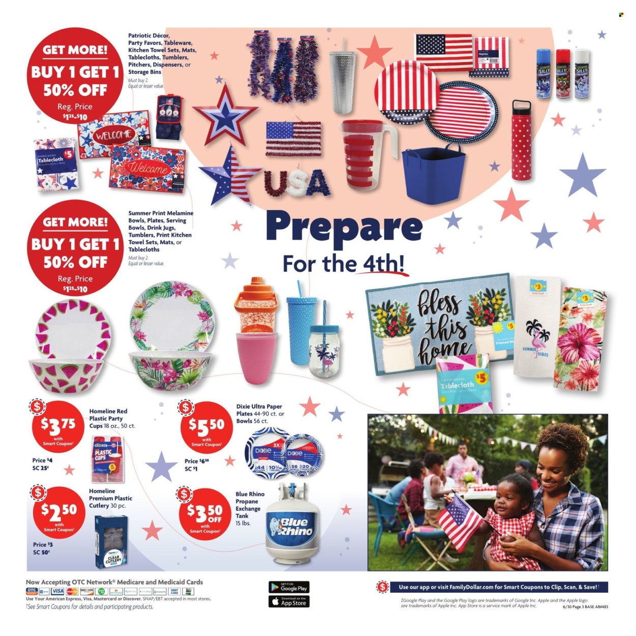 Family Dollar ad - 06/30/2024 - 07/06/2024. Page 4