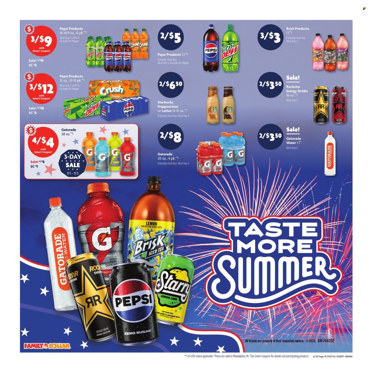 Family Dollar ad - 06/30/2024 - 07/06/2024. Page 10
