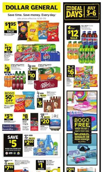 Dollar General Flyer - 06/30/2024 - 07/06/2024.
