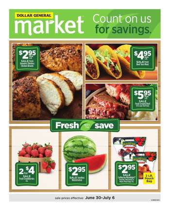 Dollar General Flyer - 06/30/2024 - 07/06/2024.