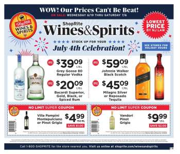 ShopRite Flyer - 06/19/2024 - 07/06/2024.