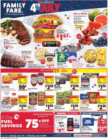 Family Fare Flyer - 06/30/2024 - 07/06/2024.