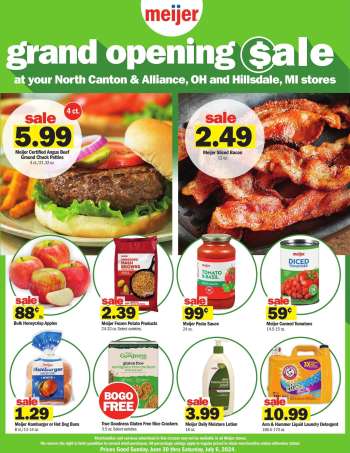 Meijer Flyer - 06/30/2024 - 07/06/2024.