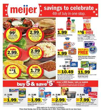Meijer Flyer - 06/30/2024 - 07/06/2024.