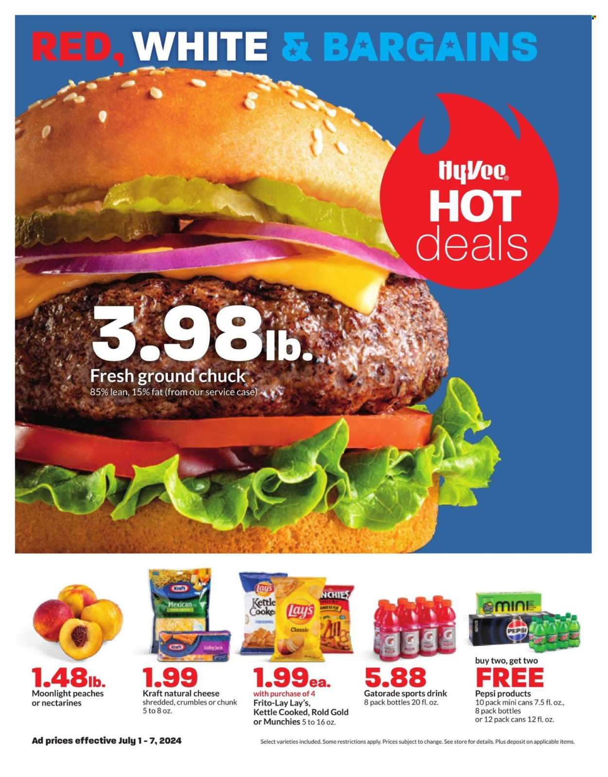 Hy-Vee ad - 07/01/2024 - 07/07/2024. Page 1