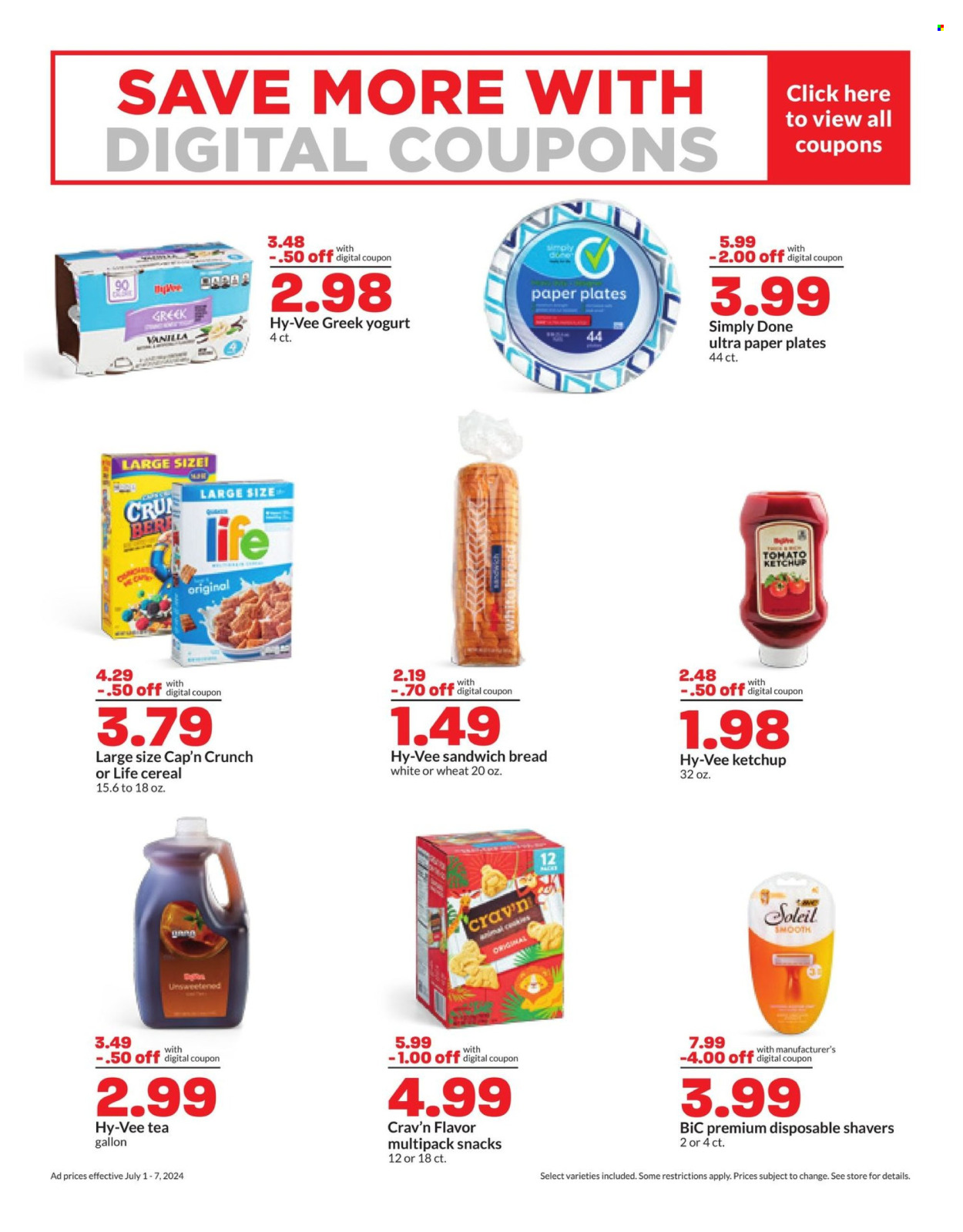 Hy-Vee ad - 07/01/2024 - 07/07/2024. Page 7