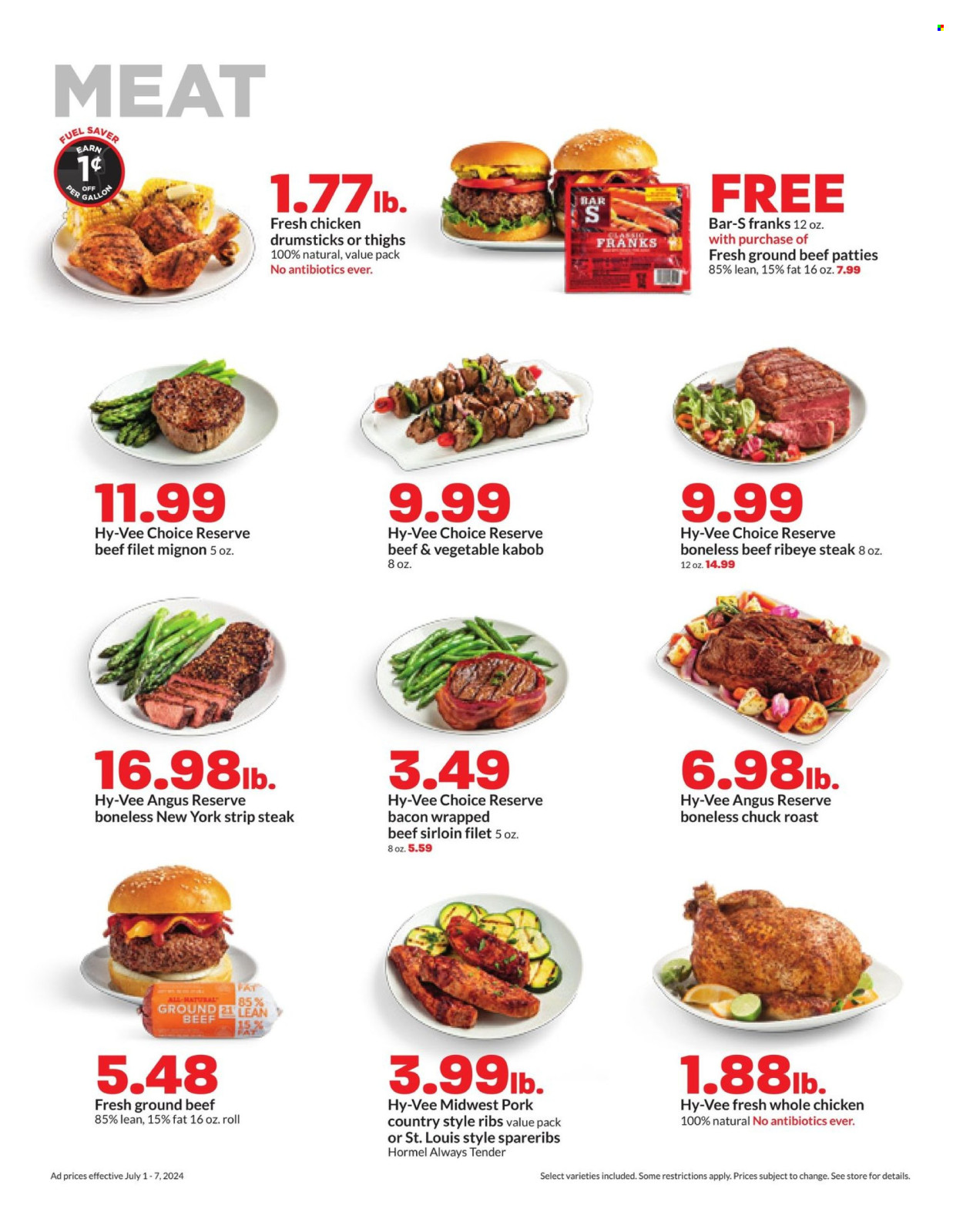 Hy-Vee ad - 07/01/2024 - 07/07/2024. Page 10