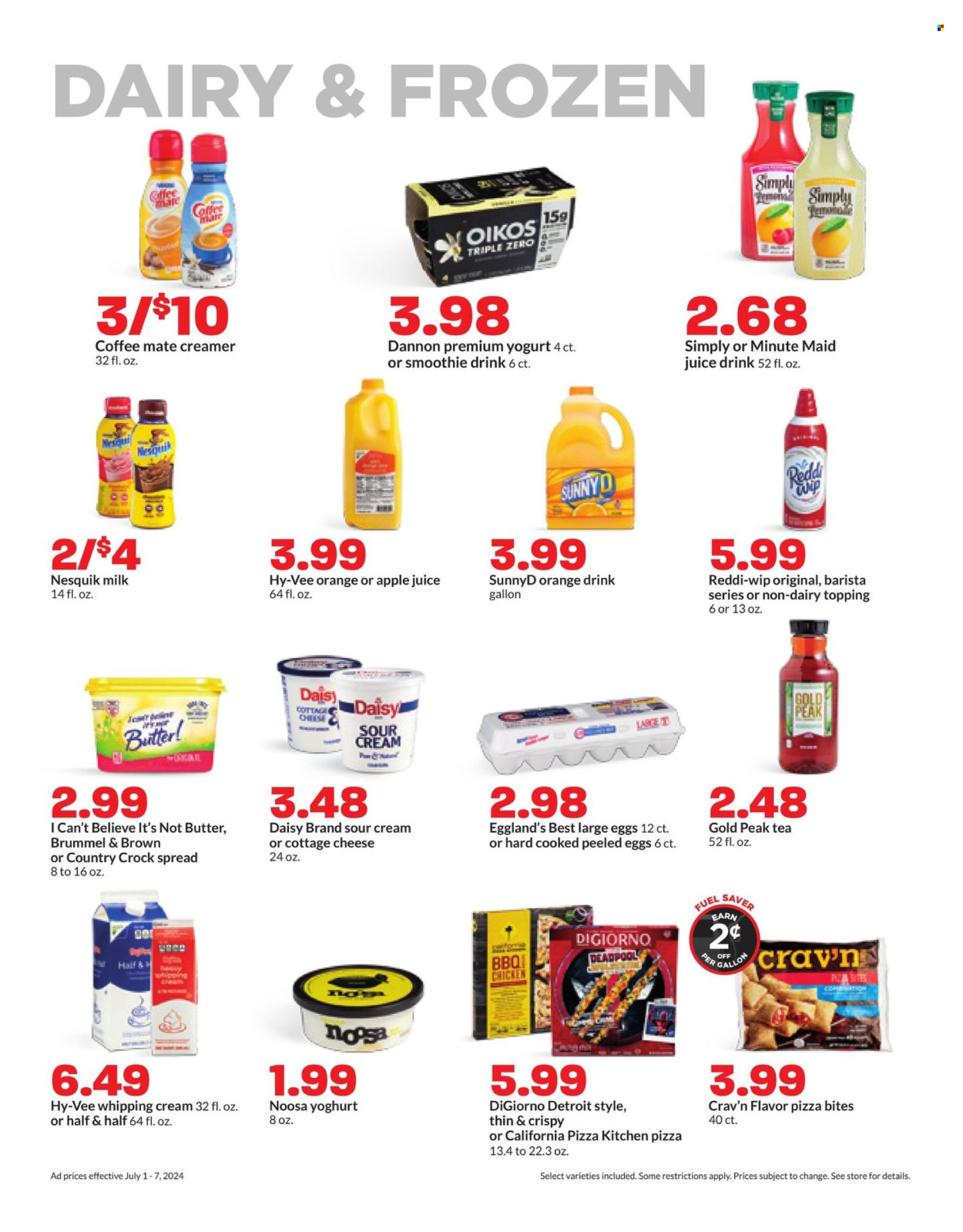 Hy-Vee ad - 07/01/2024 - 07/07/2024. Page 25