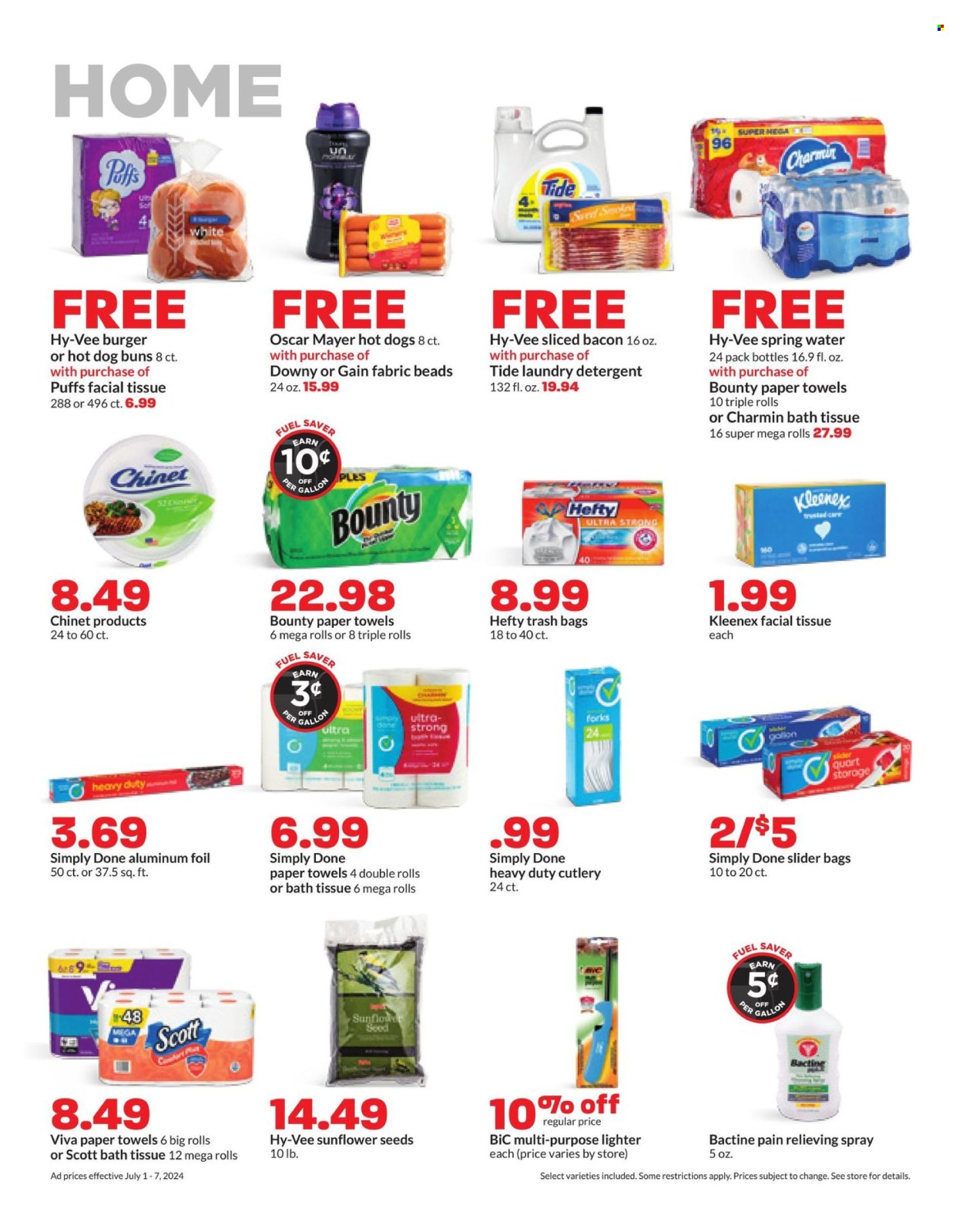 Hy-Vee ad - 07/01/2024 - 07/07/2024. Page 29