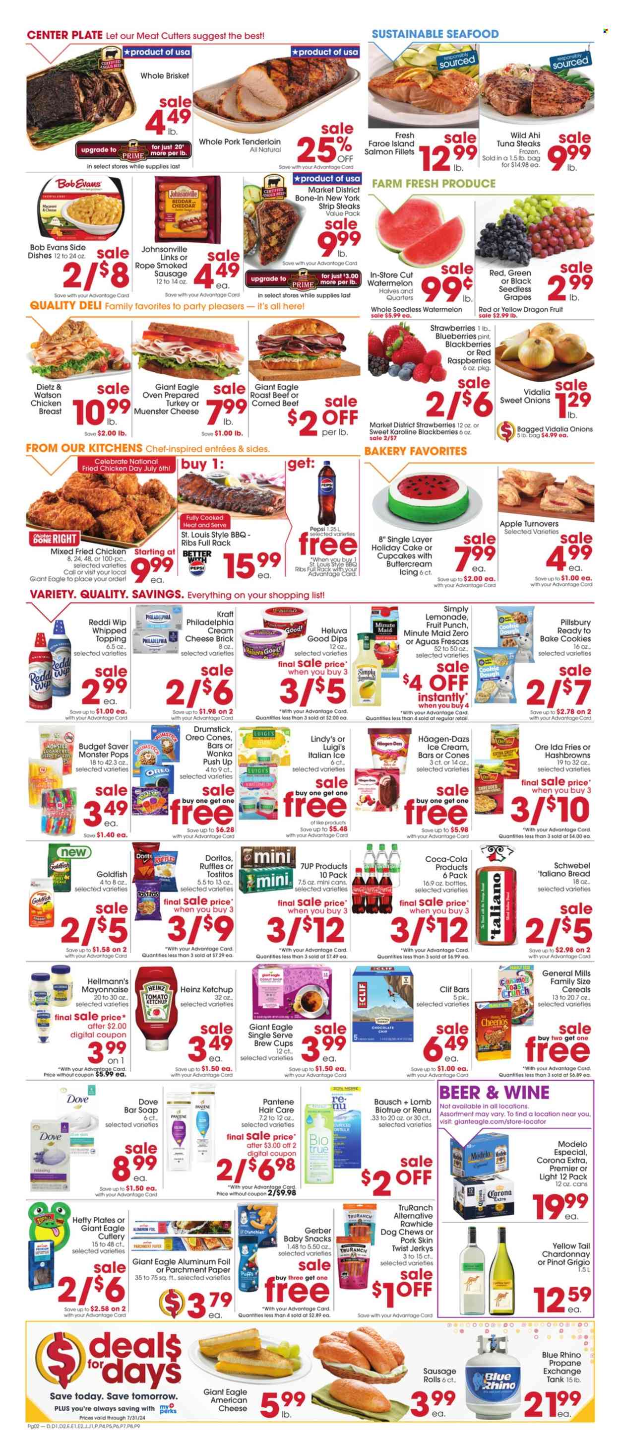 Giant Eagle ad - 07/04/2024 - 07/10/2024. Page 2