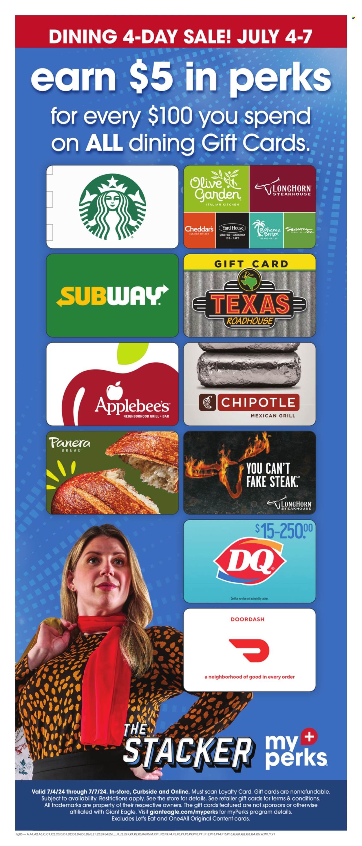 Giant Eagle ad - 07/04/2024 - 07/10/2024. Page 6