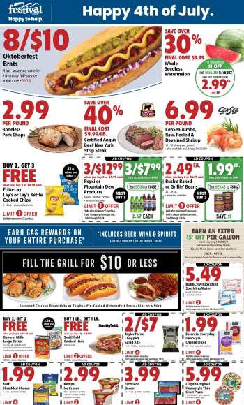 Festival Foods Flyer - 07/03/2024 - 07/09/2024.