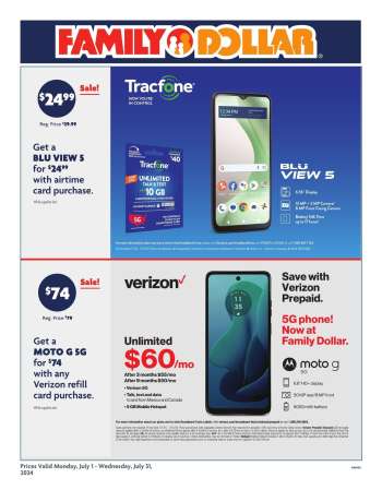 Family Dollar Flyer - 07/01/2024 - 07/31/2024.