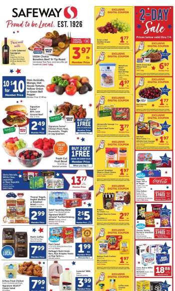 Safeway Flyer - 07/03/2024 - 07/09/2024.
