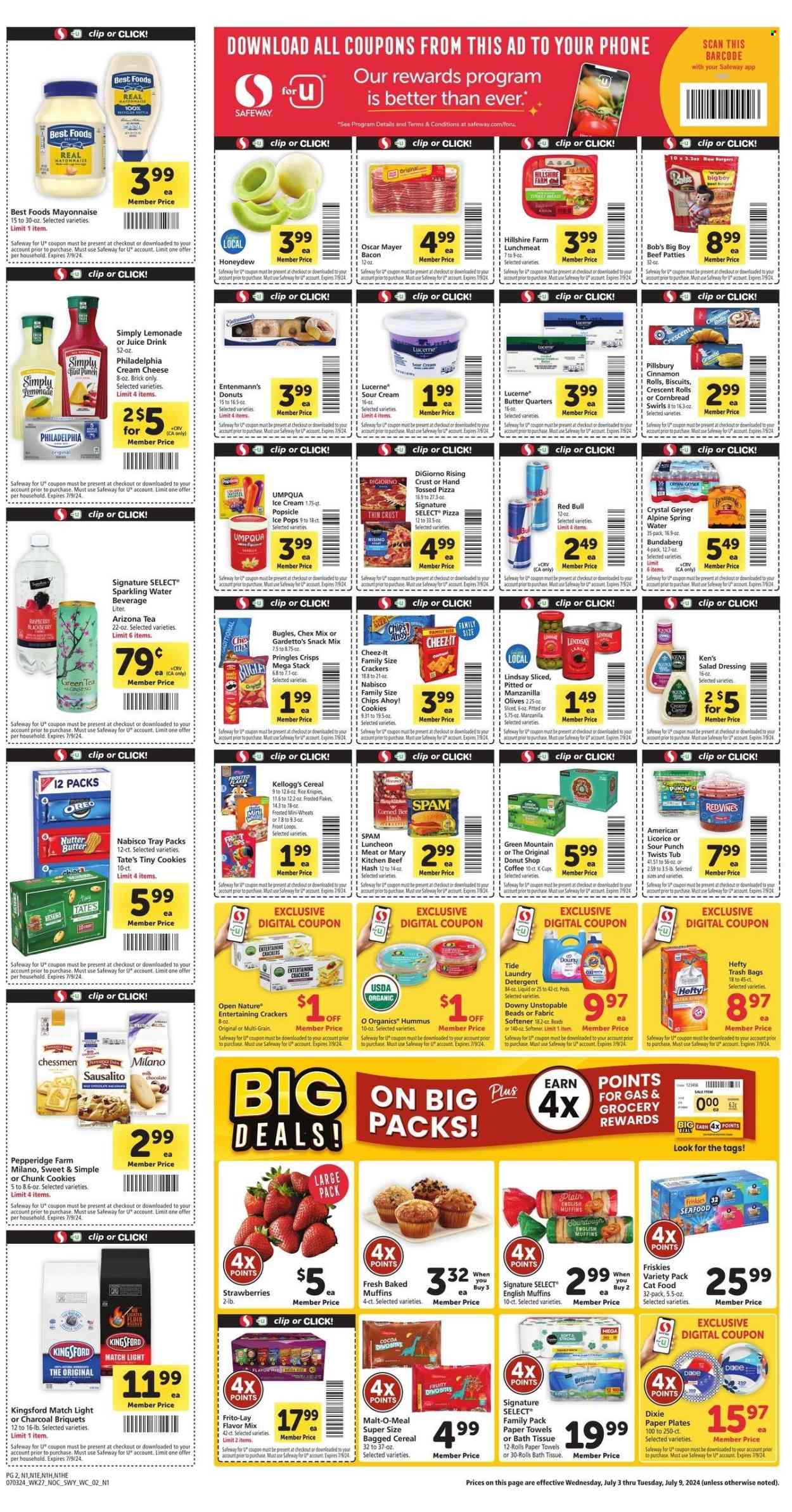 Safeway ad - 07/03/2024 - 07/09/2024. Page 2