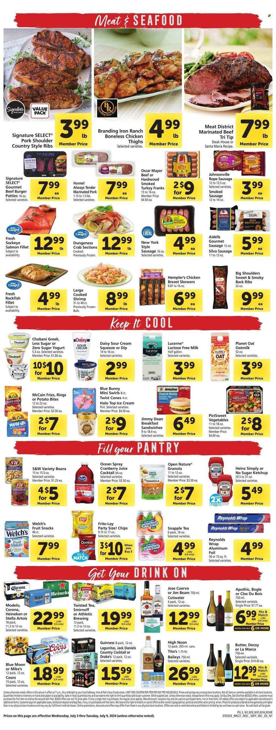 Safeway ad - 07/03/2024 - 07/09/2024. Page 3