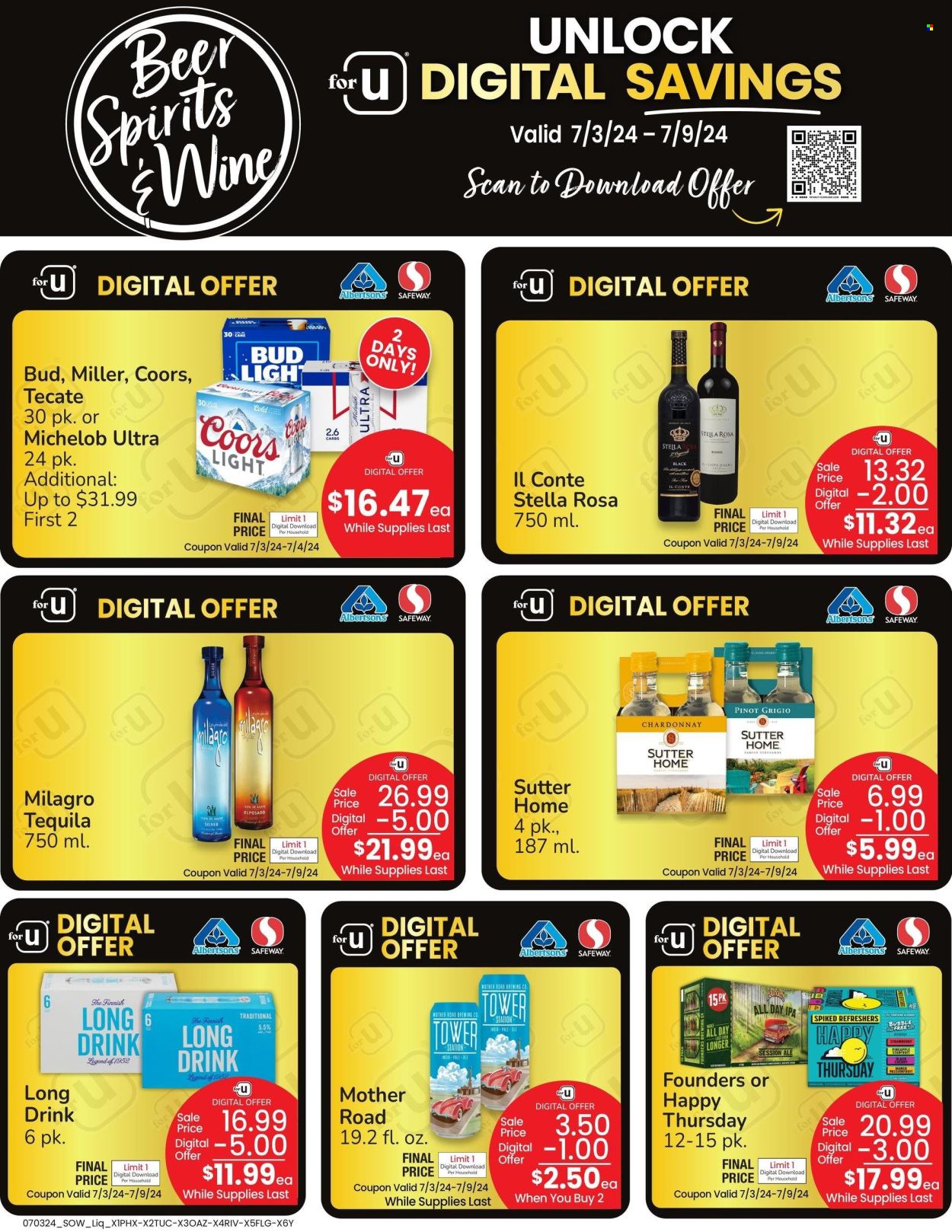 Safeway ad - 07/03/2024 - 07/09/2024. Page 4