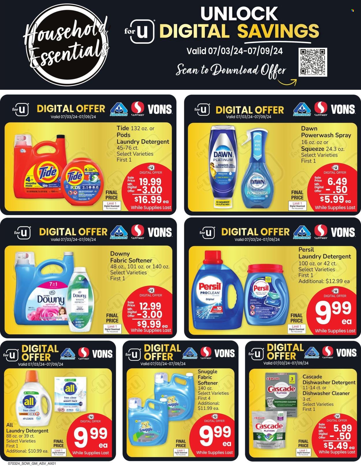 Safeway ad - 07/03/2024 - 07/09/2024. Page 5