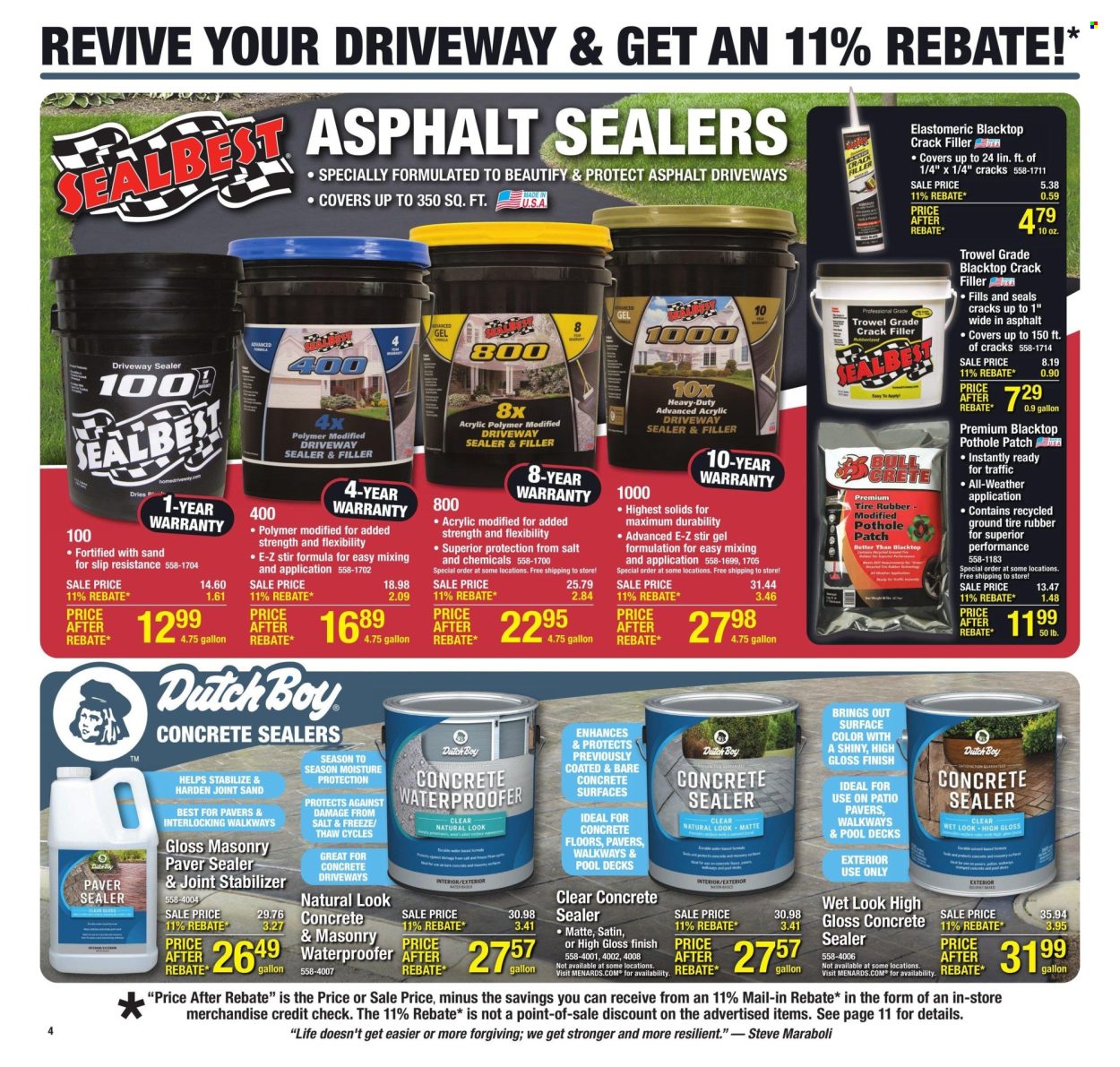 Menards ad - 07/04/2024 - 07/14/2024. Page 8
