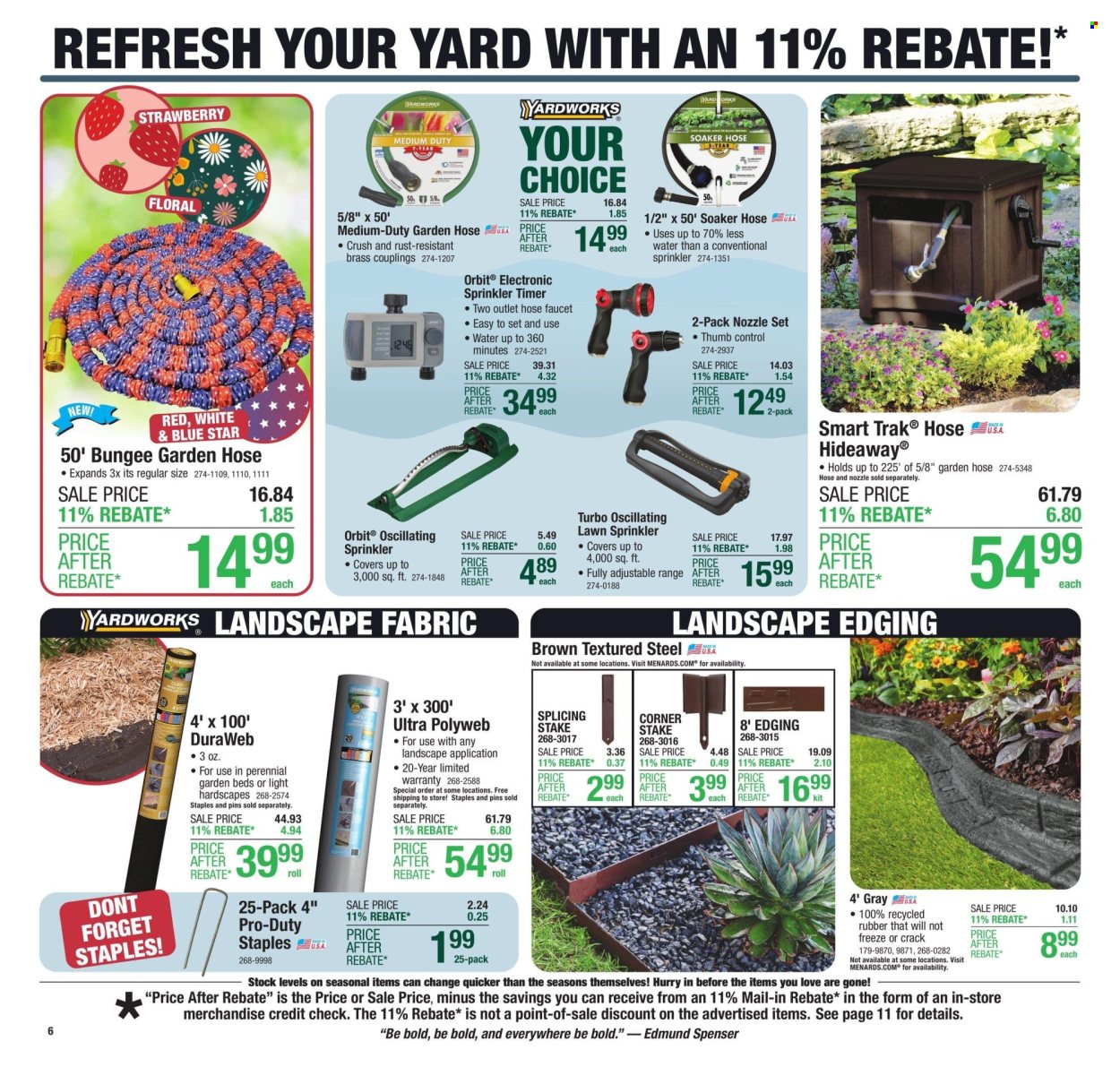 Menards ad - 07/04/2024 - 07/14/2024. Page 10
