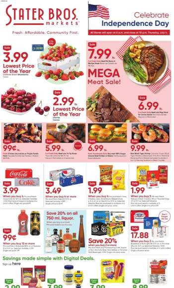 Stater Bros. Flyer - 07/03/2024 - 07/09/2024.