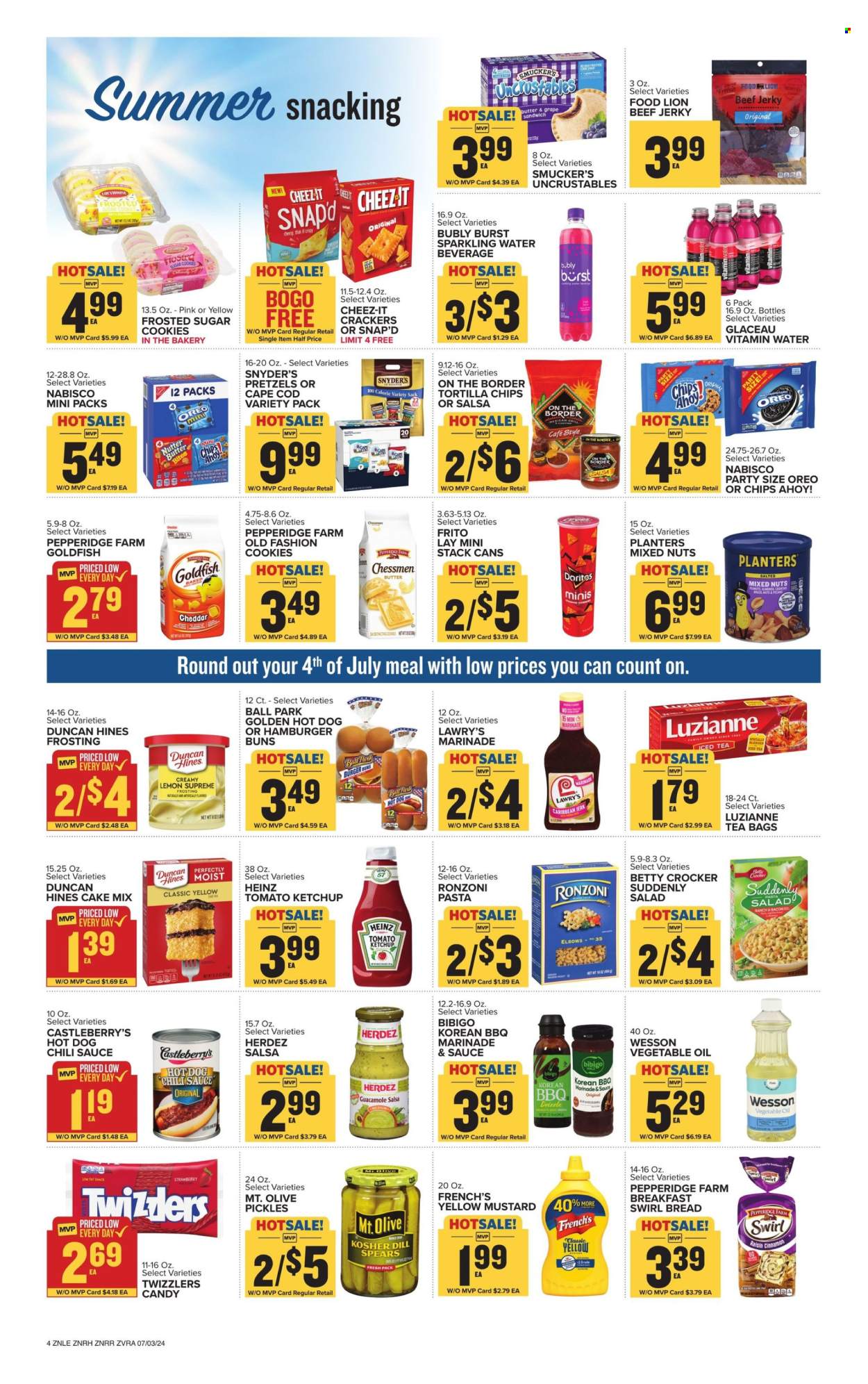 Food Lion ad - 07/03/2024 - 07/09/2024. Page 4