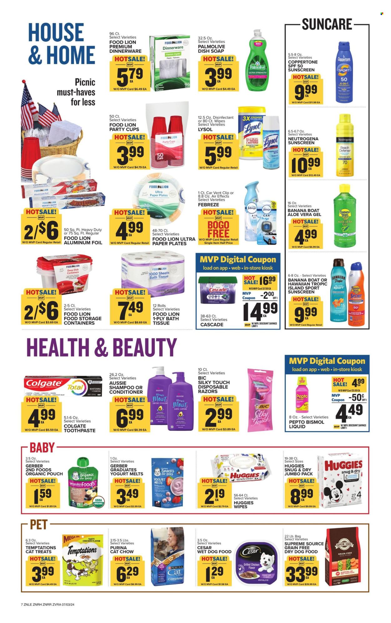Food Lion ad - 07/03/2024 - 07/09/2024. Page 7
