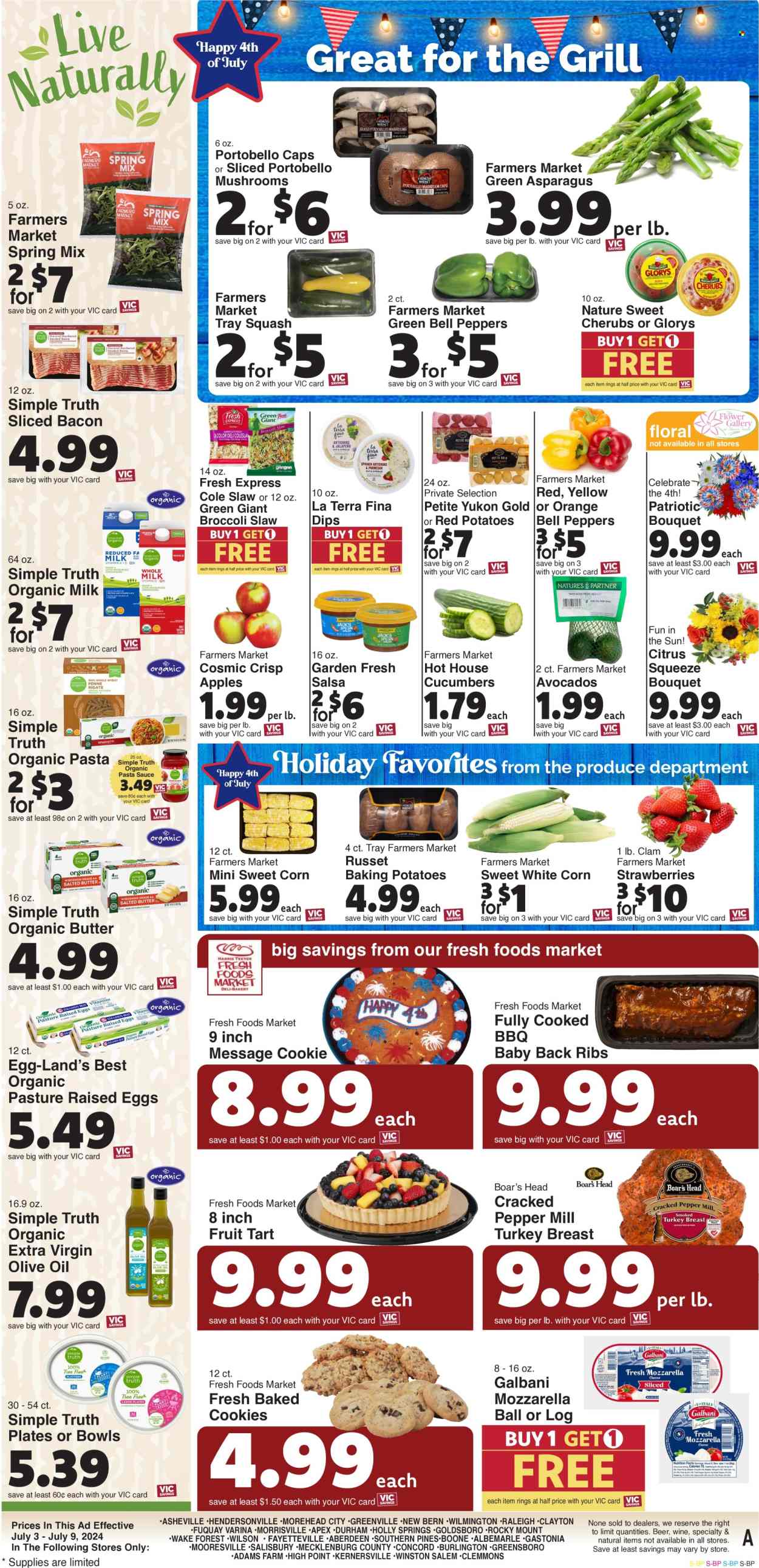 Harris Teeter ad - 07/03/2024 - 07/09/2024. Page 8