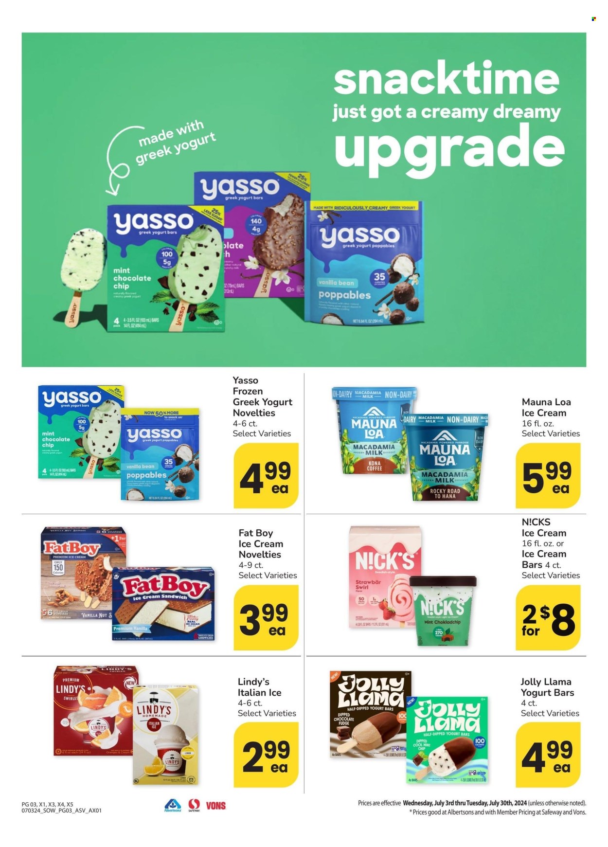 Safeway ad - 07/03/2024 - 07/30/2024. Page 3