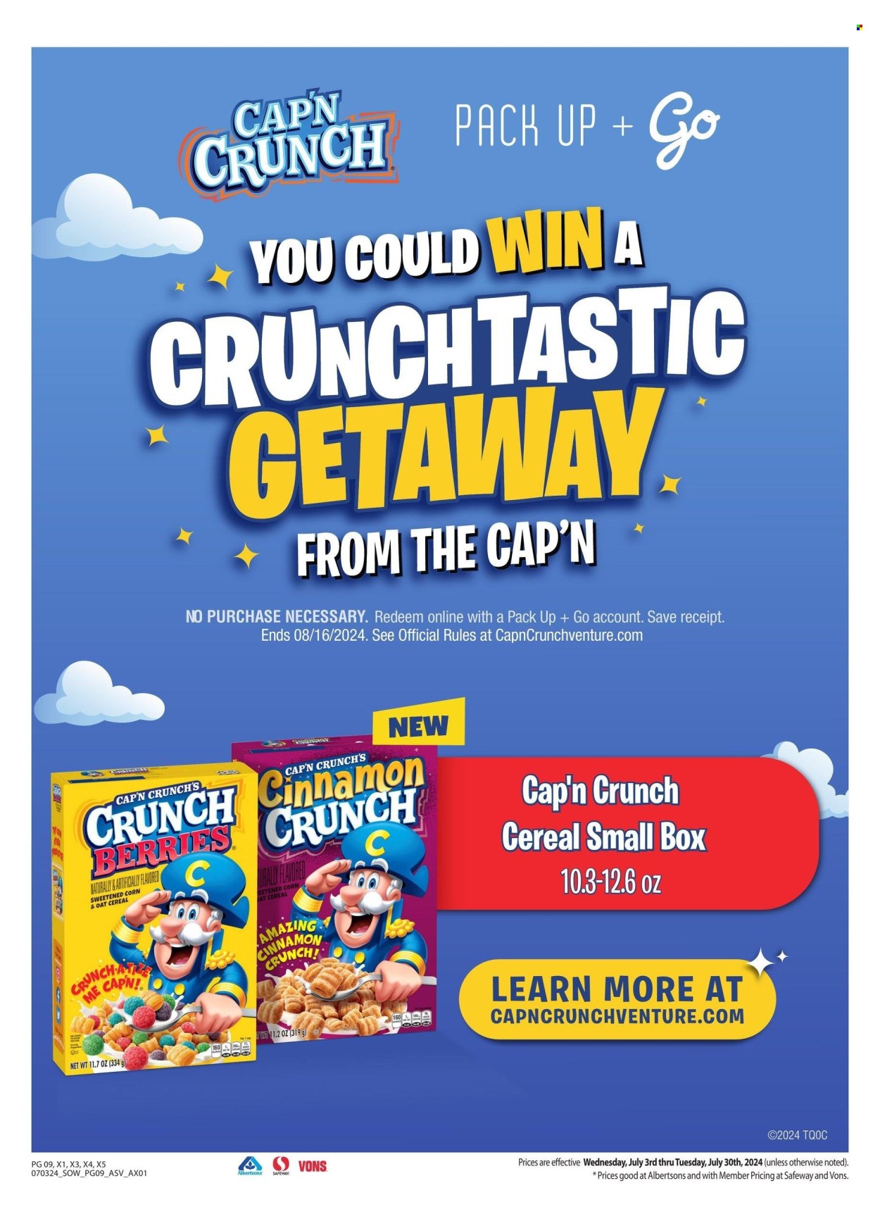 Safeway ad - 07/03/2024 - 07/30/2024. Page 9
