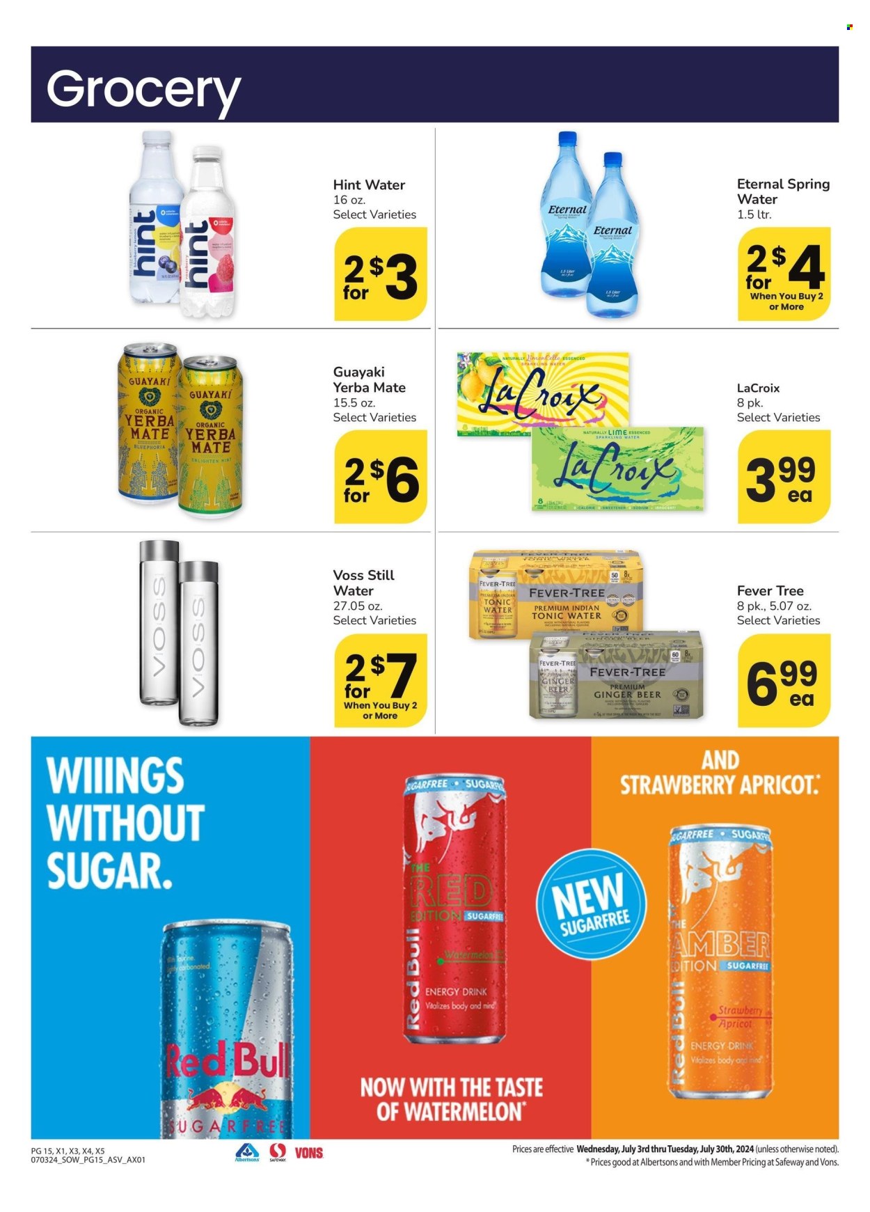 Safeway ad - 07/03/2024 - 07/30/2024. Page 15