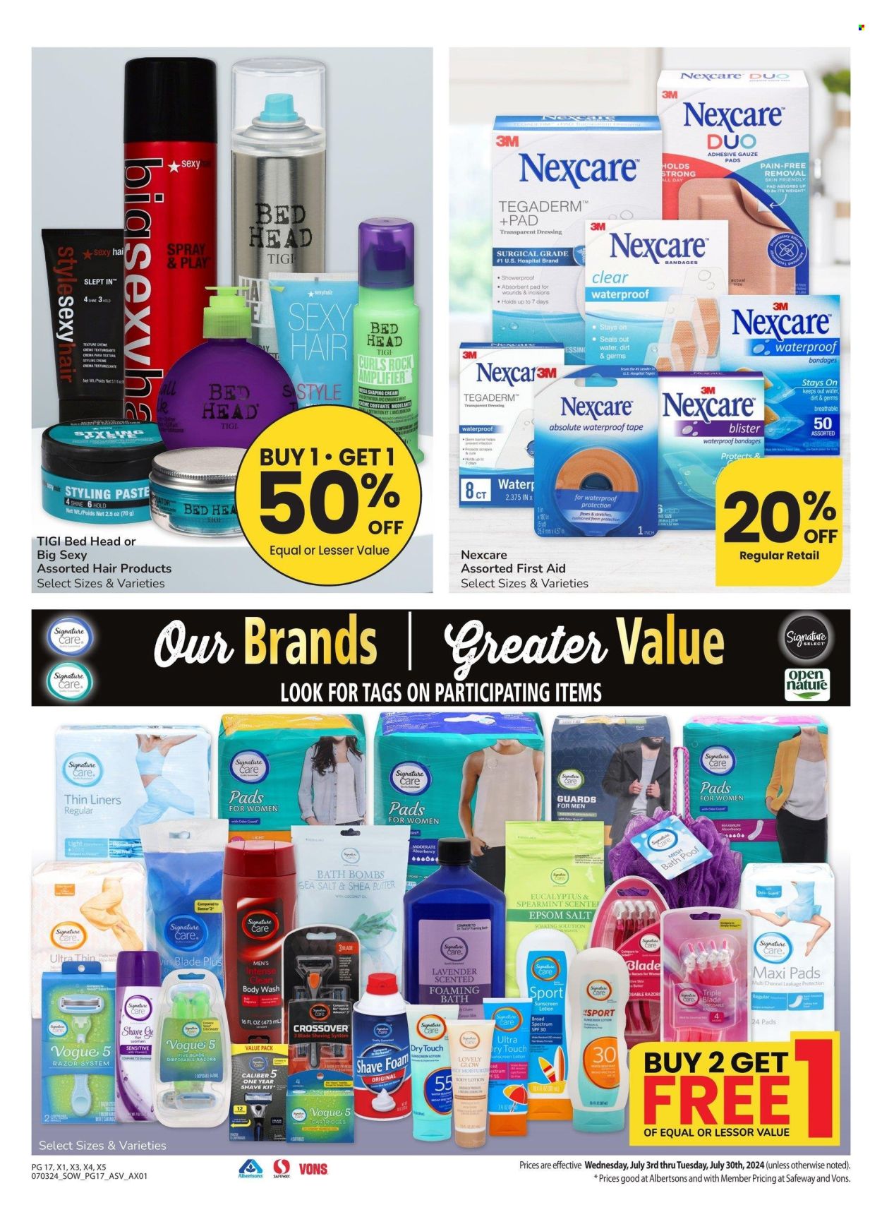 Safeway ad - 07/03/2024 - 07/30/2024. Page 17