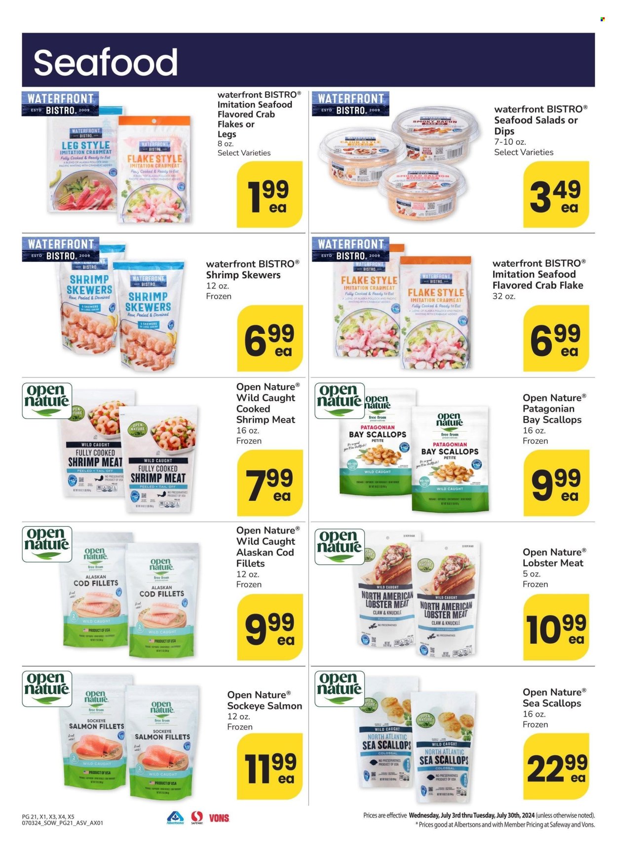 Safeway ad - 07/03/2024 - 07/30/2024. Page 21