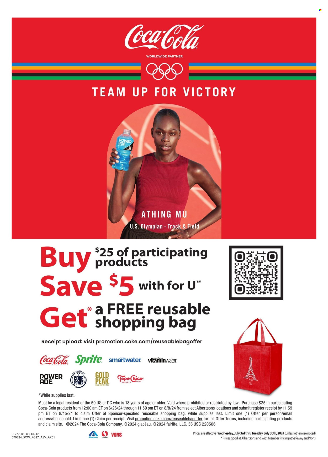 Safeway ad - 07/03/2024 - 07/30/2024. Page 27
