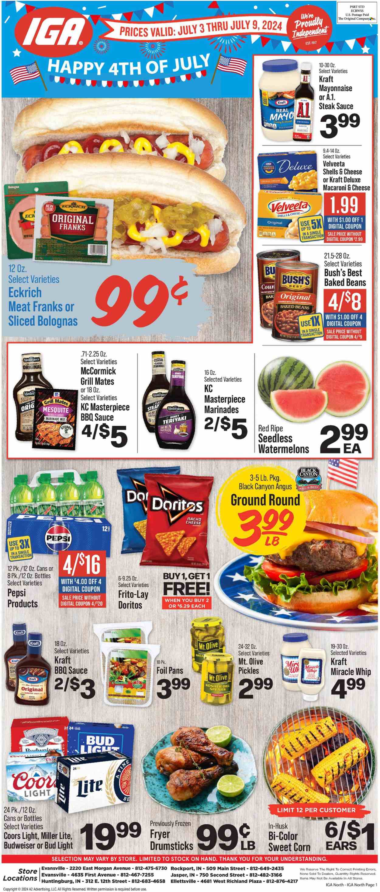 IGA ad - 07/03/2024 - 07/09/2024. Page 1