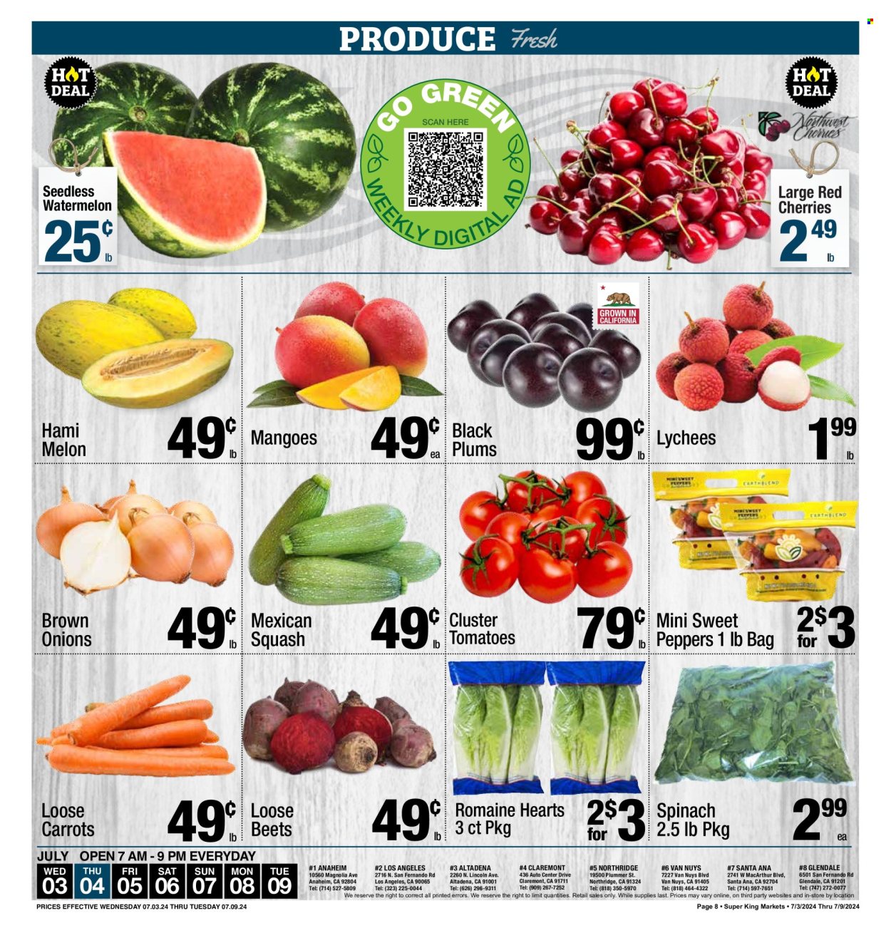 Super King Markets ad - 07/03/2024 - 07/09/2024. Page 8