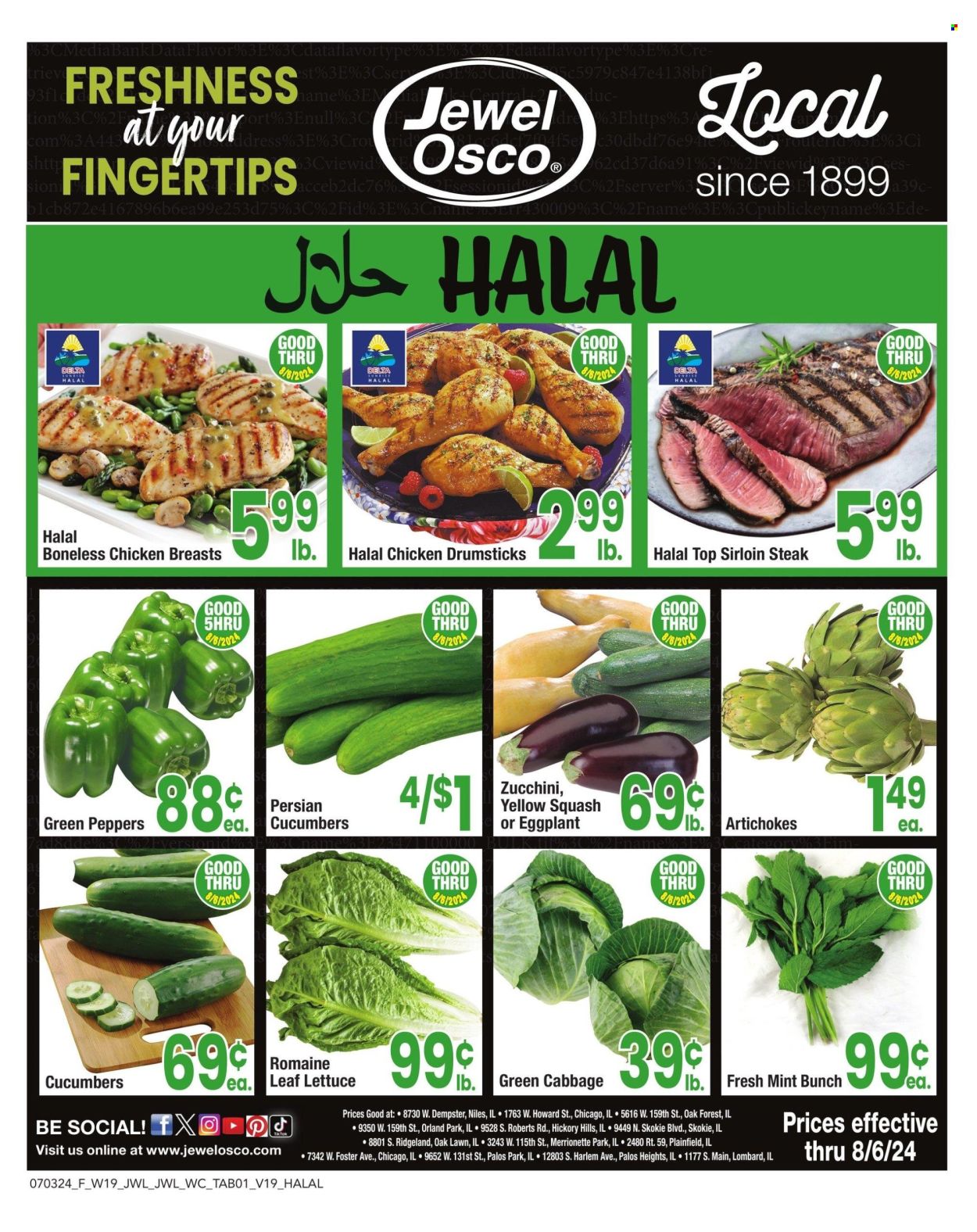 Jewel Osco ad - 07/03/2024 - 08/06/2024. Page 1