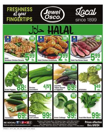 Jewel Osco Flyer - 07/03/2024 - 08/06/2024.