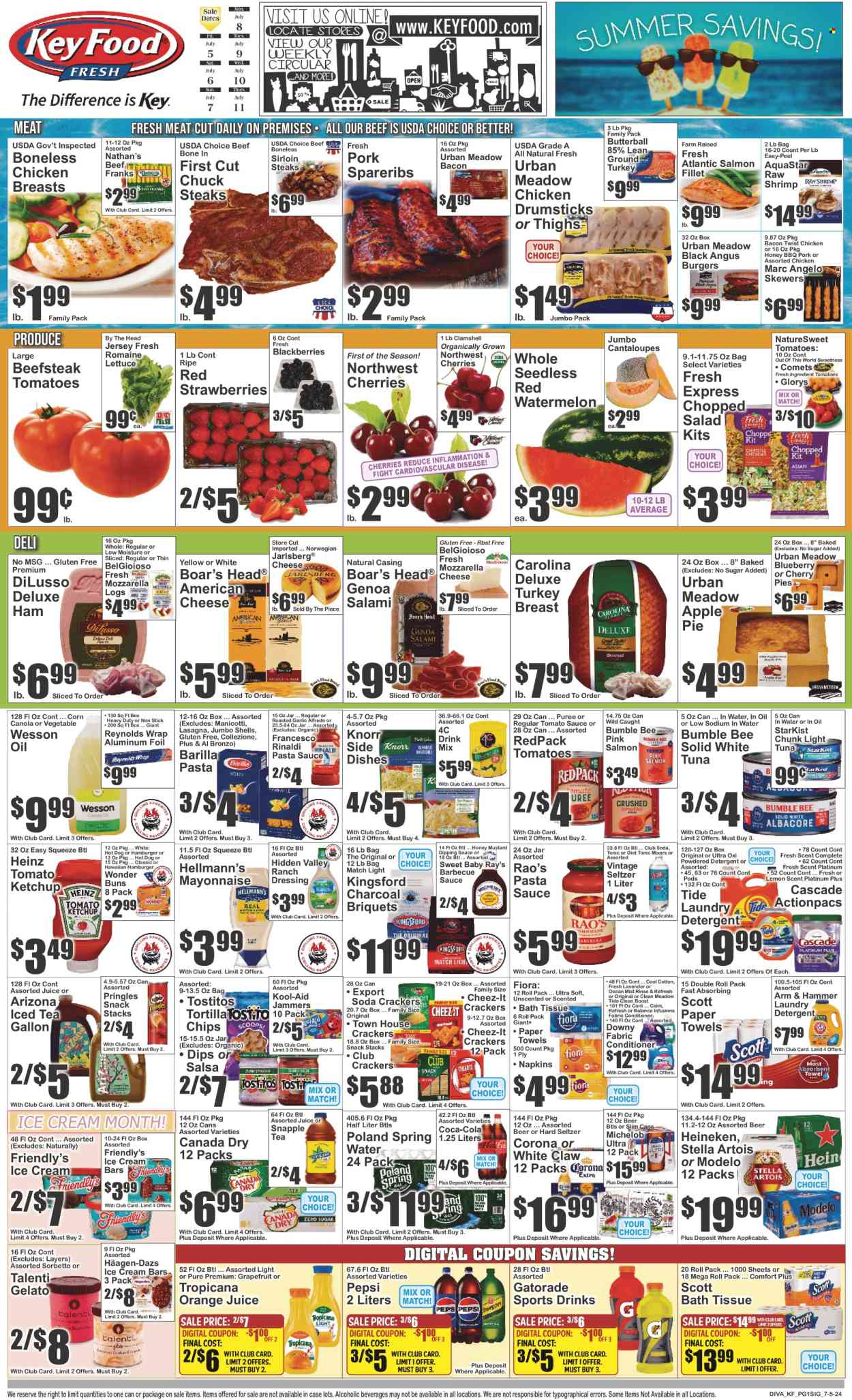 Key Food ad - 07/05/2024 - 07/11/2024. Page 1
