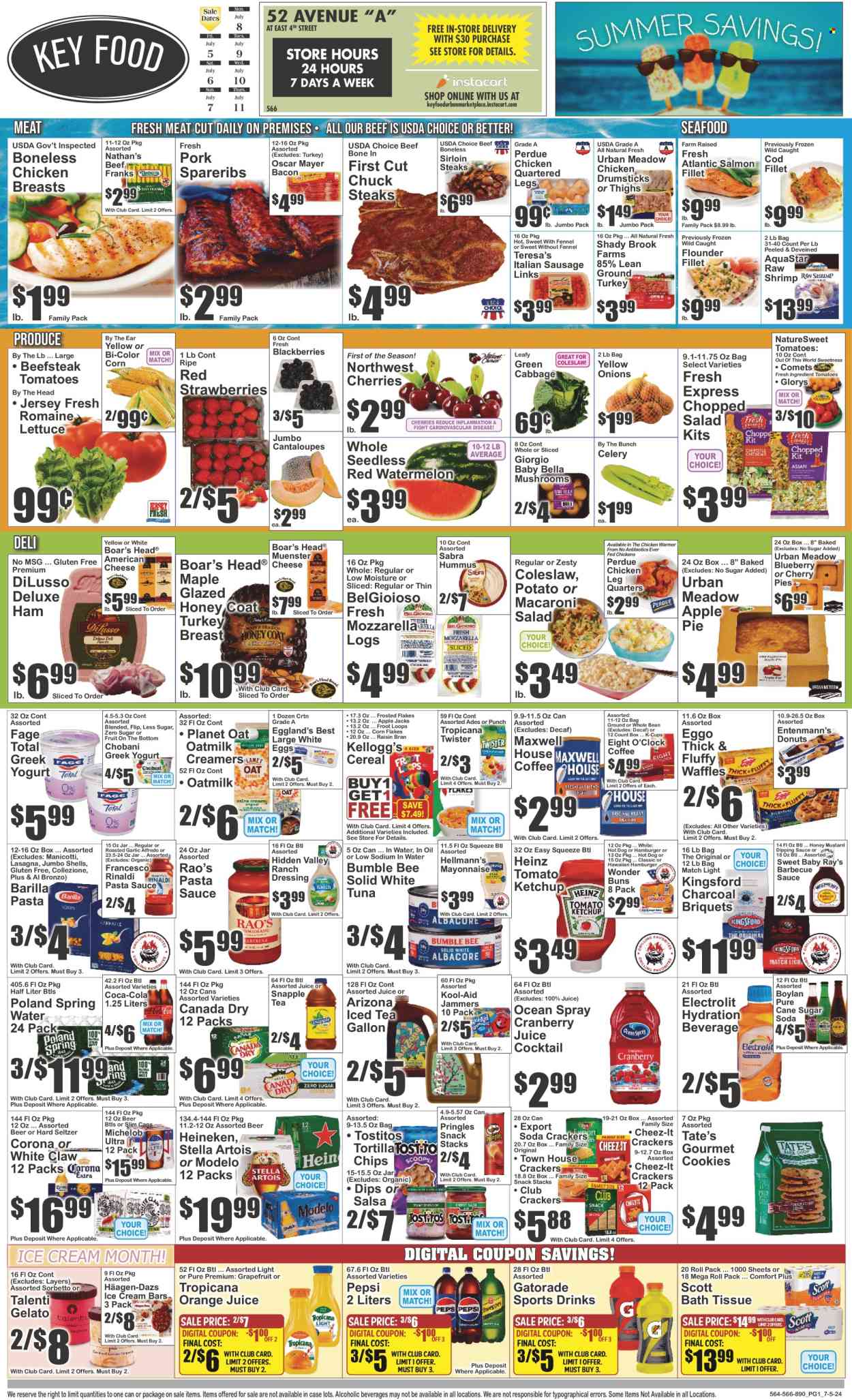 Key Food ad - 07/05/2024 - 07/11/2024. Page 1